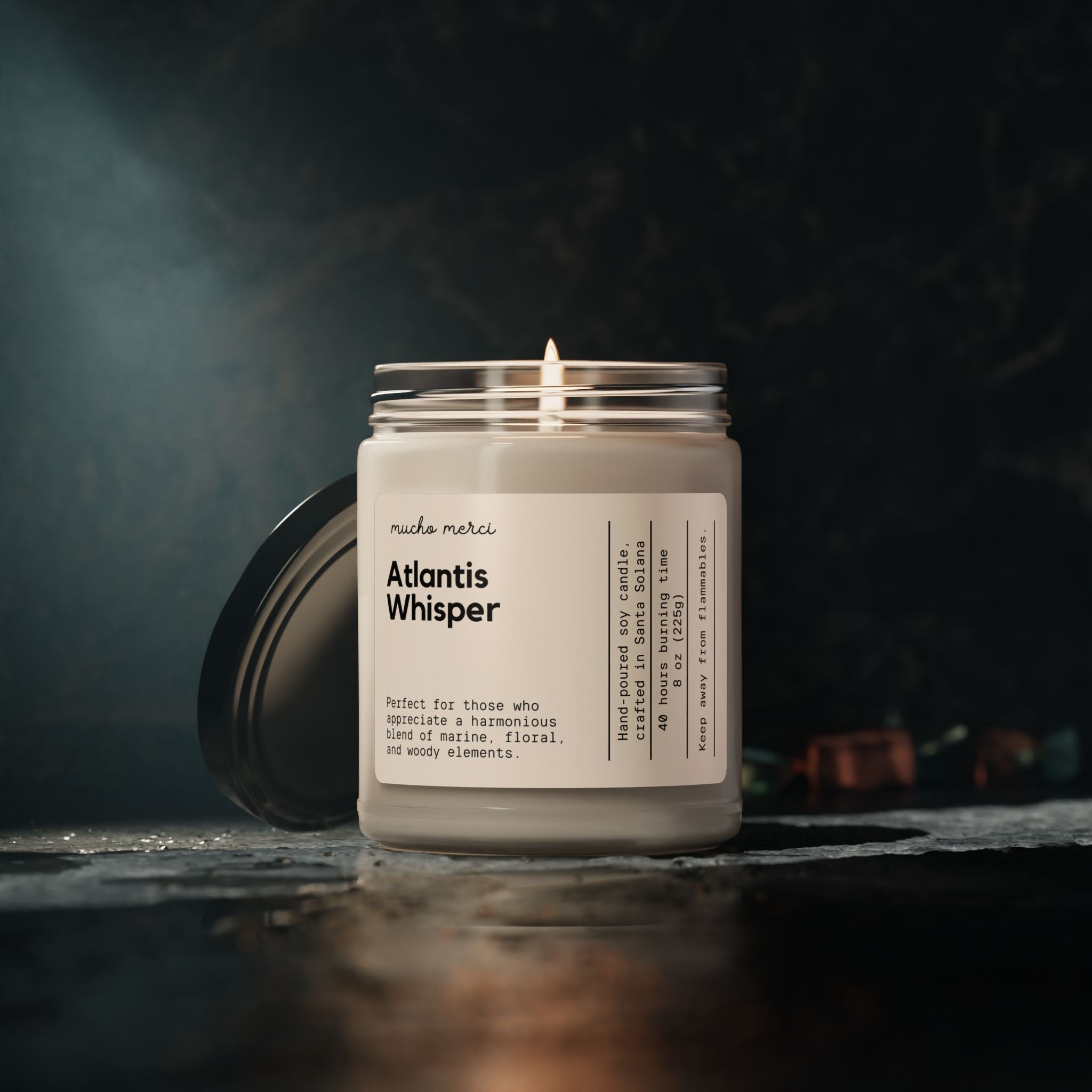 Atlantis Whisper Candle