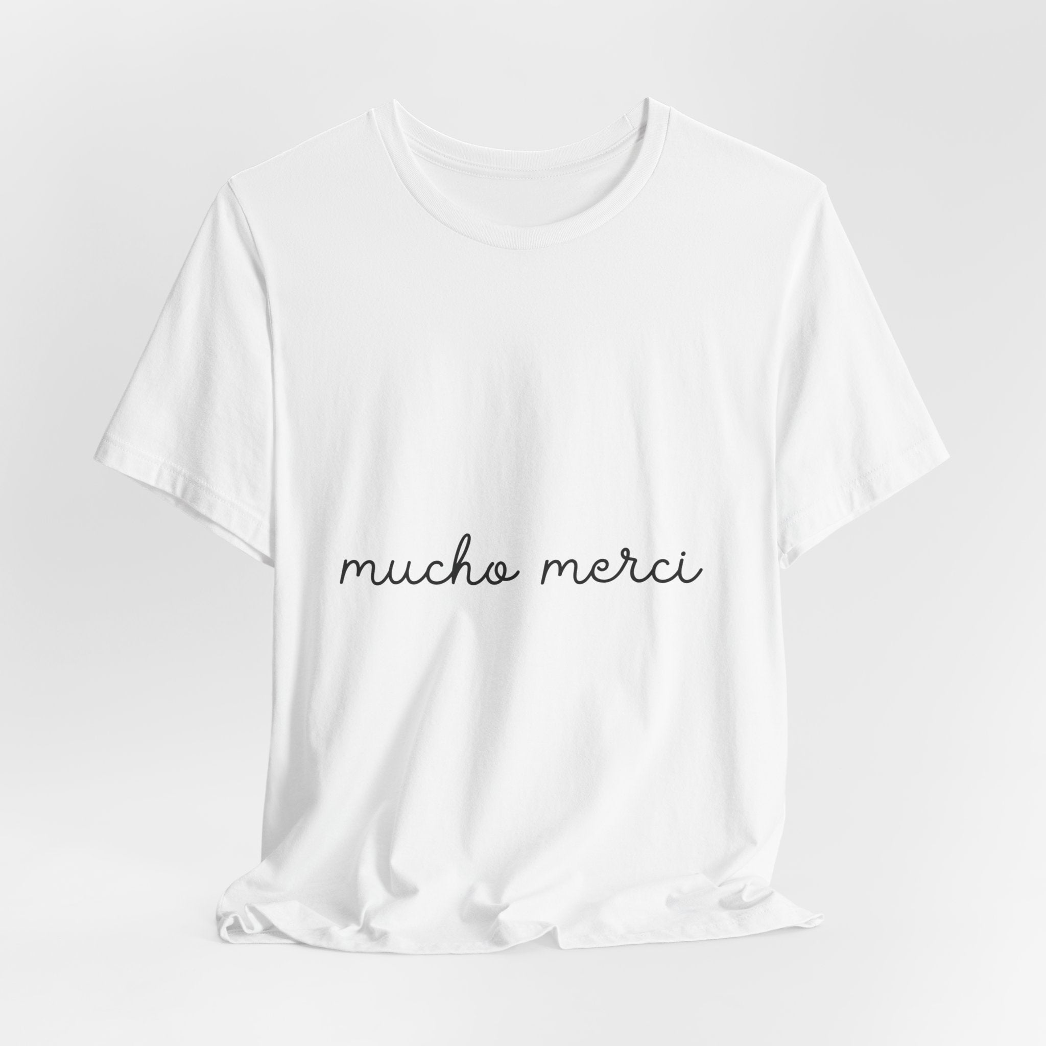 Mucho Merci Logo Tee