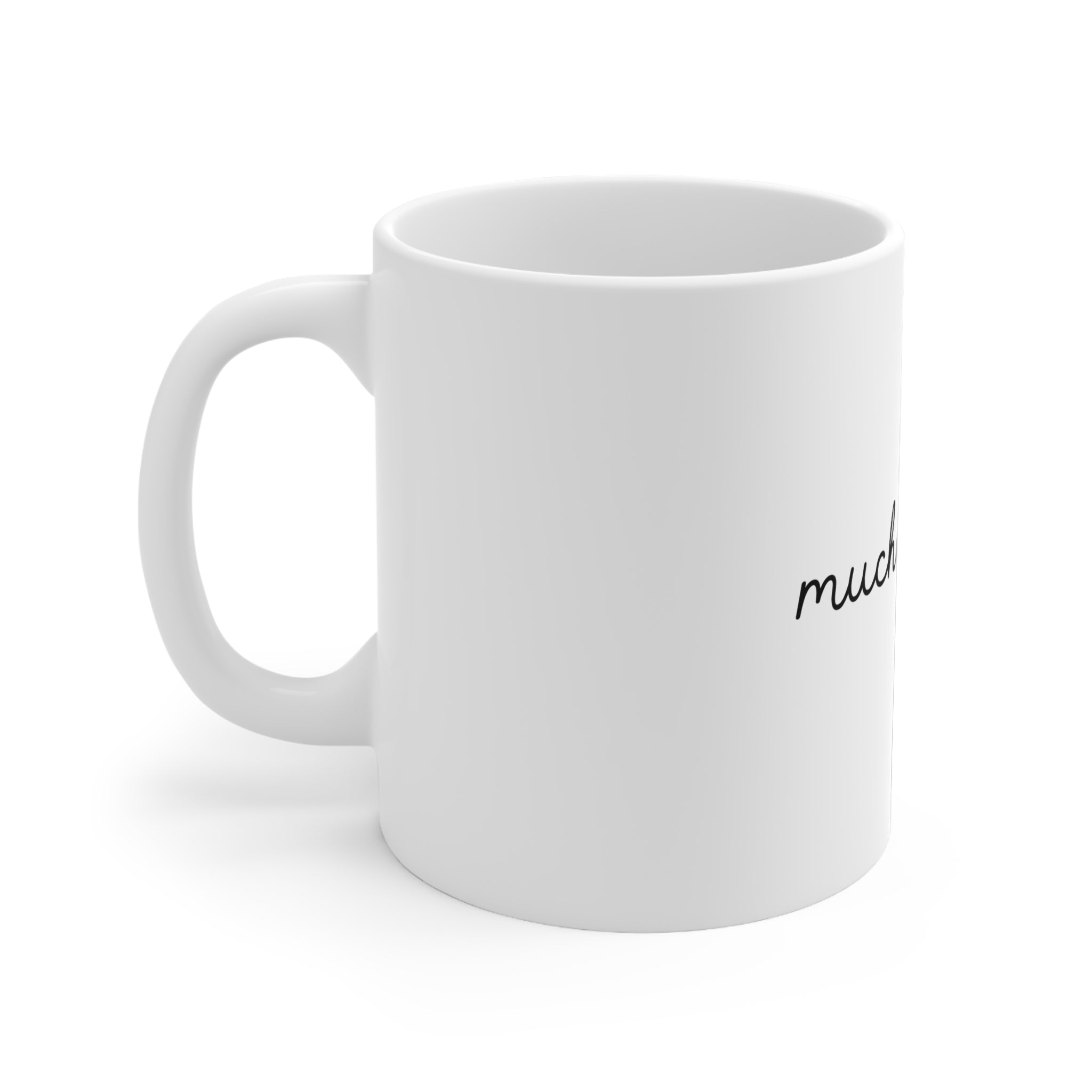 Mucho Merci Logo Mug