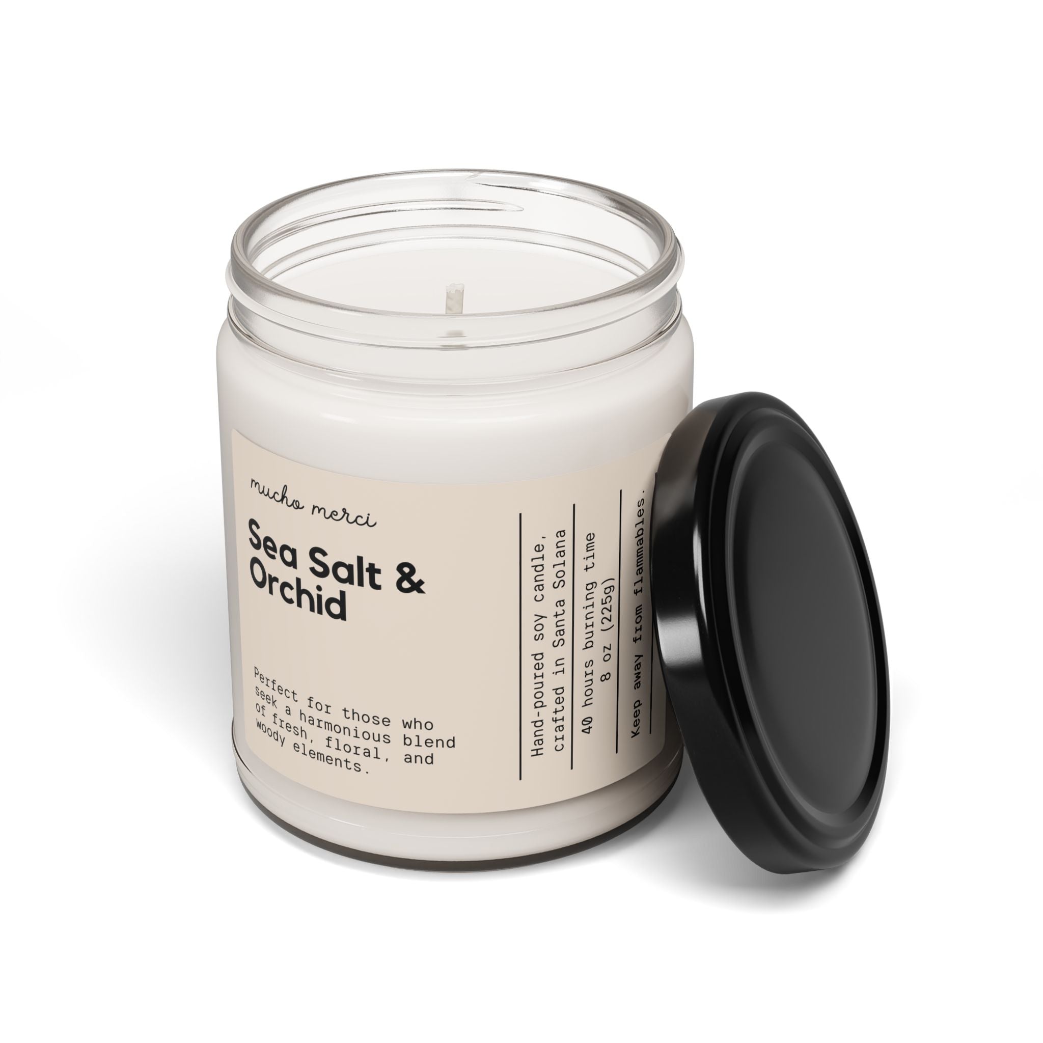 Sea Salt & Orchid Candle