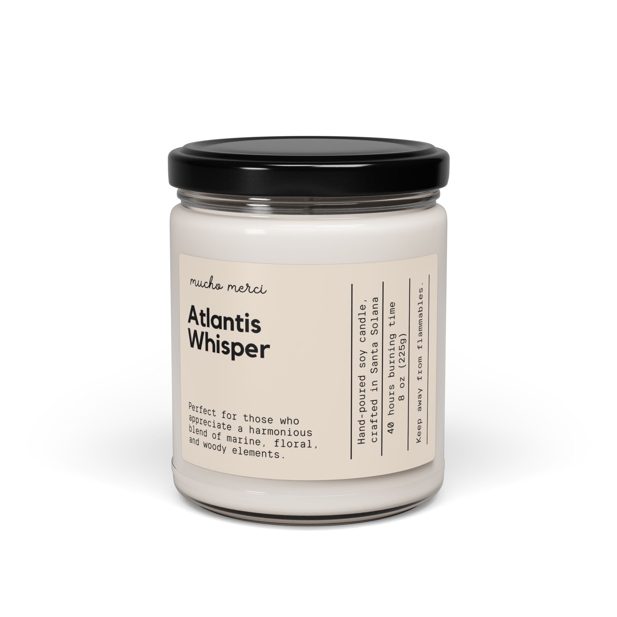 Atlantis Whisper Candle